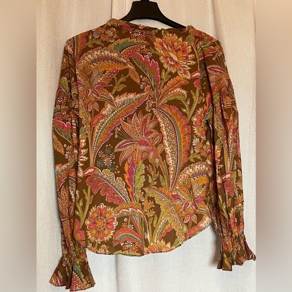 Love the Label patchwork peasant top - Picture 2 of 5